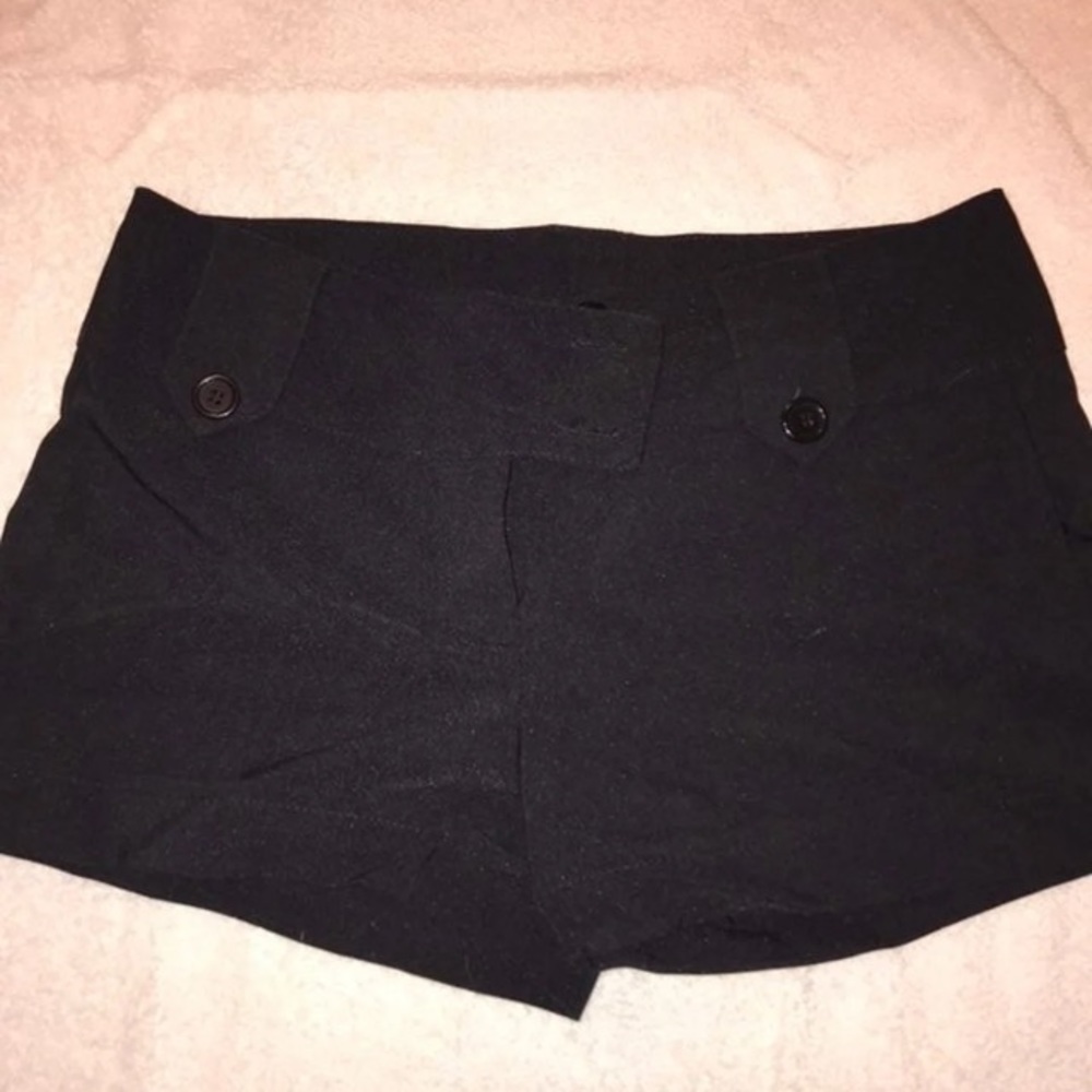 Black dress shorts